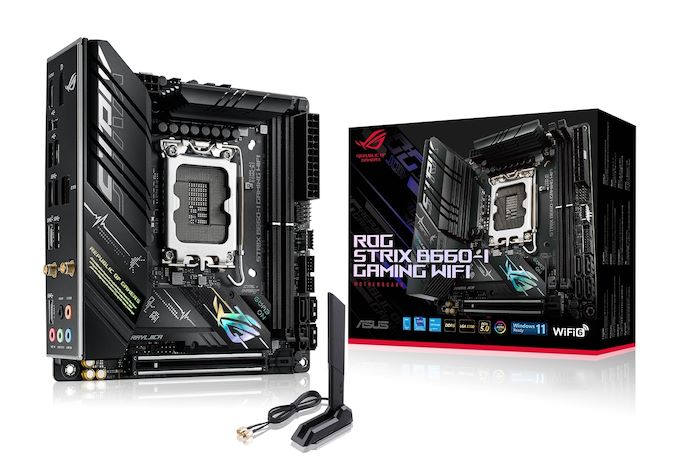 CES 2022 ASUS Unveils ROG Strix B660 I Gaming WIFI Mini ITX